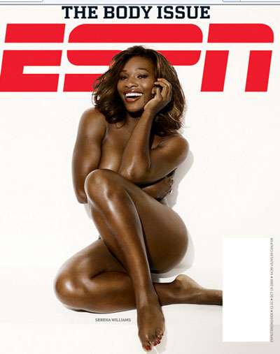 How about this photo for a tennis icon Serena Williams Nude on ESPN
